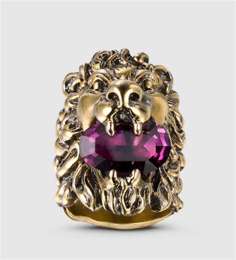 gucci lion ring price